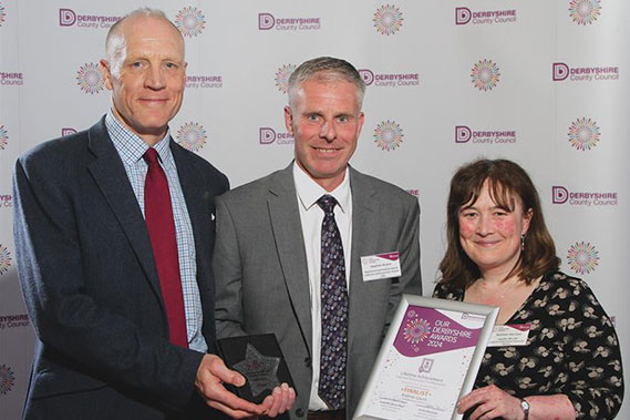 Lifetime Achievement Award - Corporate Services and Transformation - Stephen Brown (representing Andrew Gaunt)